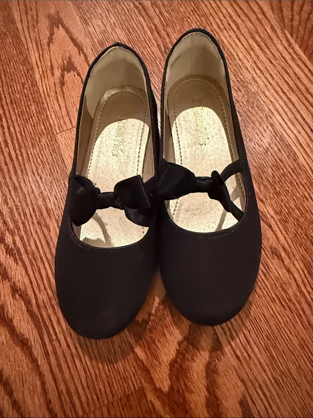 Dream Pairs Black Bow Mary Jane Flats for Kids